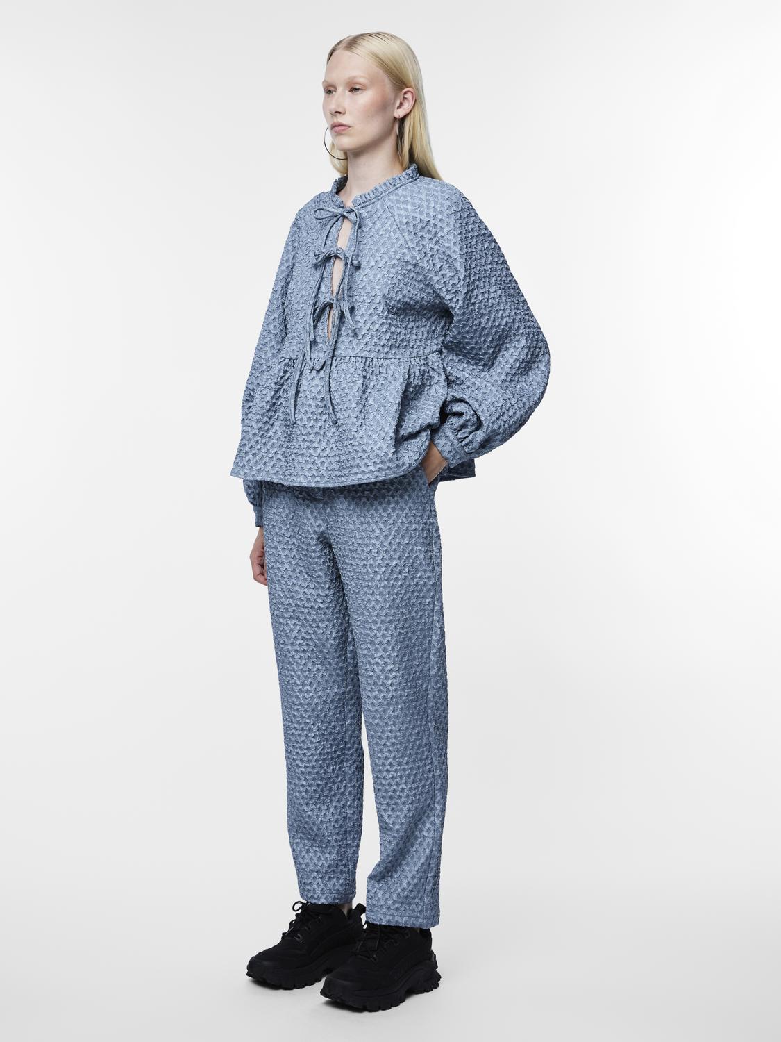 PCNIBE Pants - Faded Denim